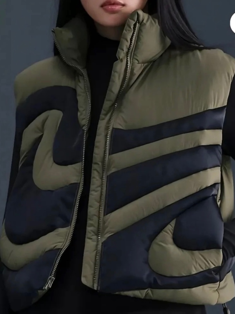 NWT NIKE SWOOSH SERIES DOWN VEST, MEDIUM